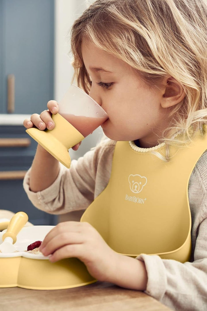 BabyBjörn Küchenset für Kinder, 5 Teile, Blassgelb, Blassgelb