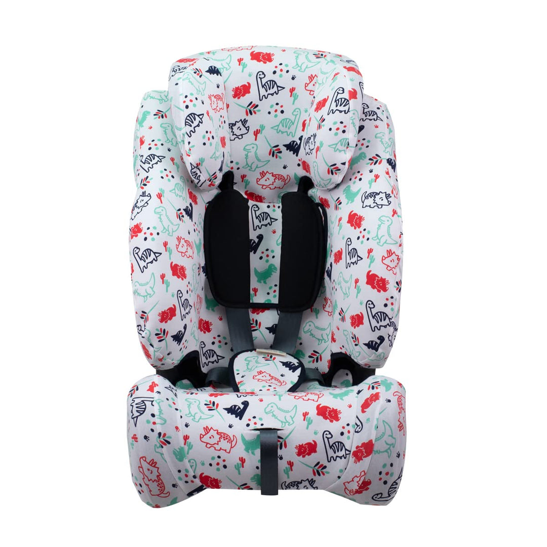JYOKO Kids Bezug kompatibel mit Klippan Triofix, Century (Dino Party), DINO PARTY
