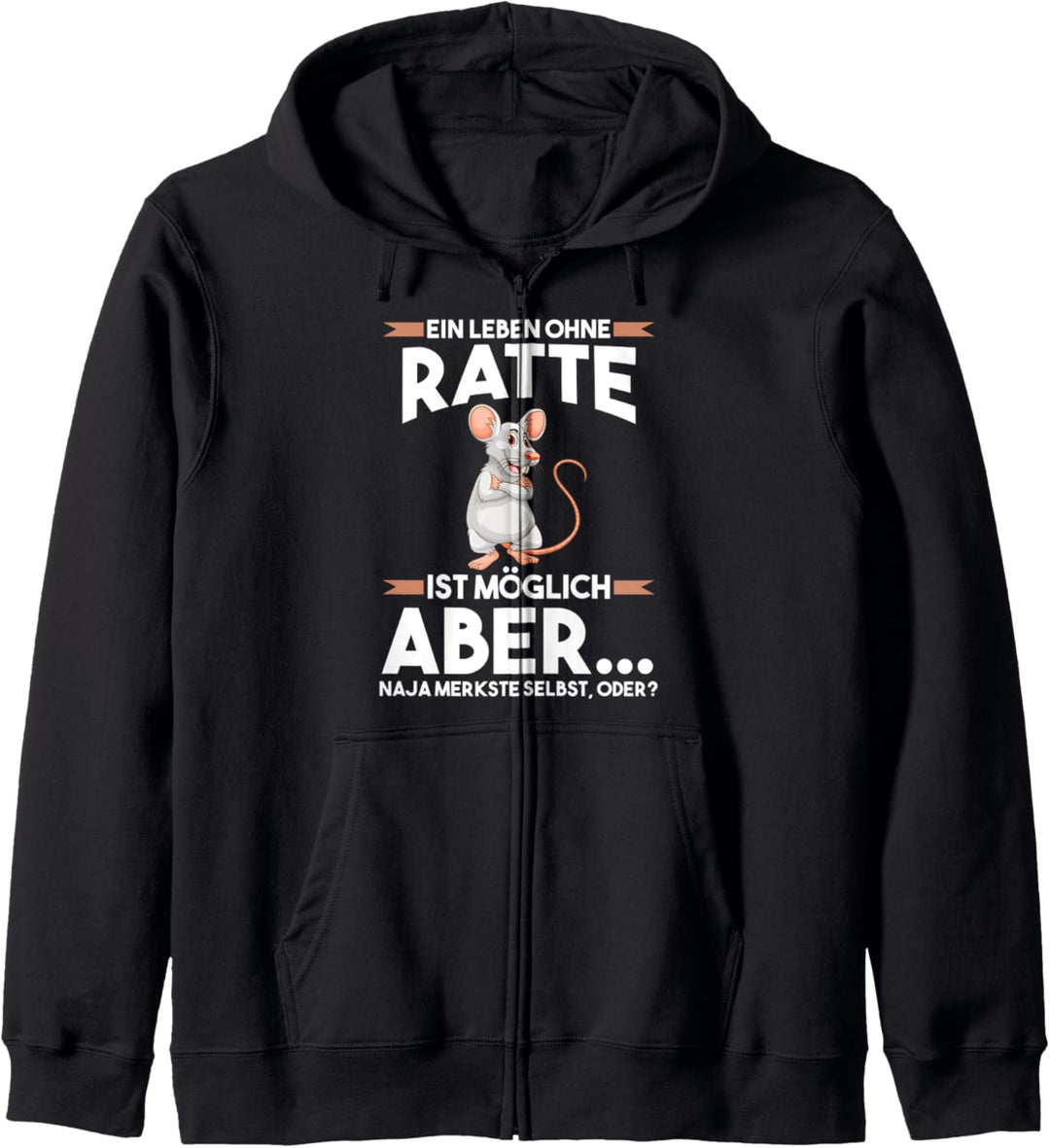 Nagetier Haustier Ratte Ratte Kapuzenjacke