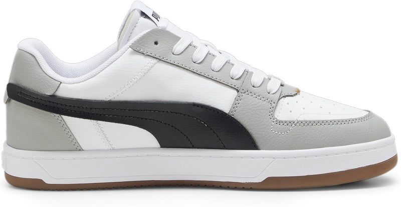 PUMA Unisex Caven 2.0 WIP Sneaker 37 EU Puma White Puma Black Smokey Gray, 37 EU Puma White Puma Bla