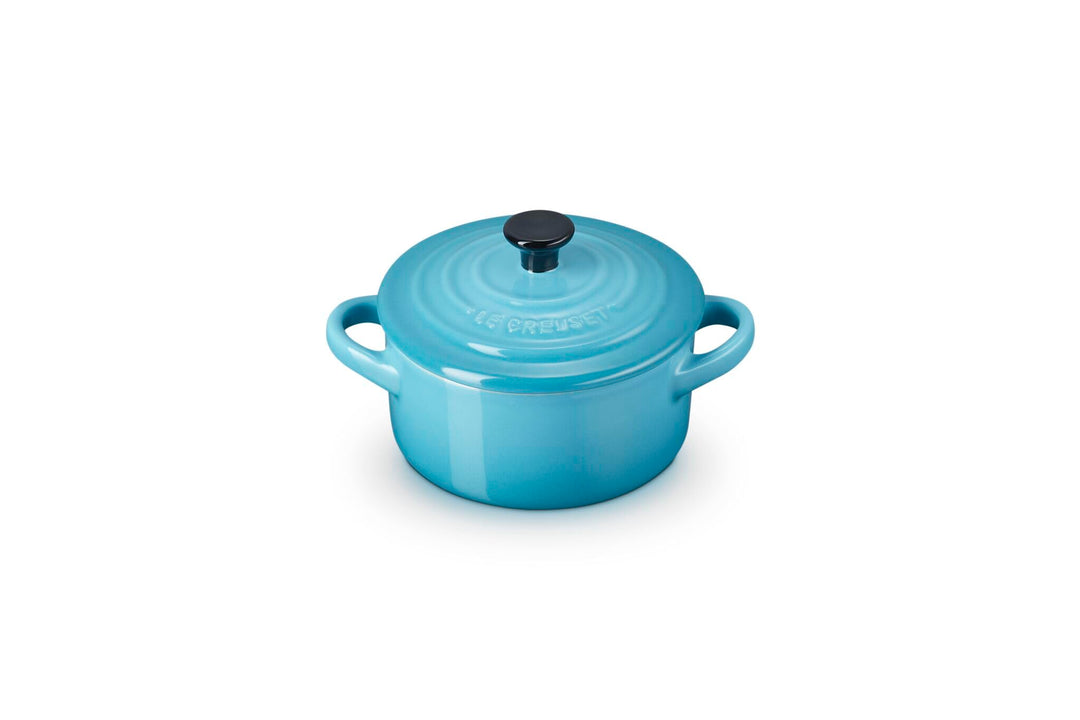 Le Creuset Mini-Cocotte aus Steinzeug, 200 ml, 10 x 5 cm, Karibik, 71901101700100, Karibik