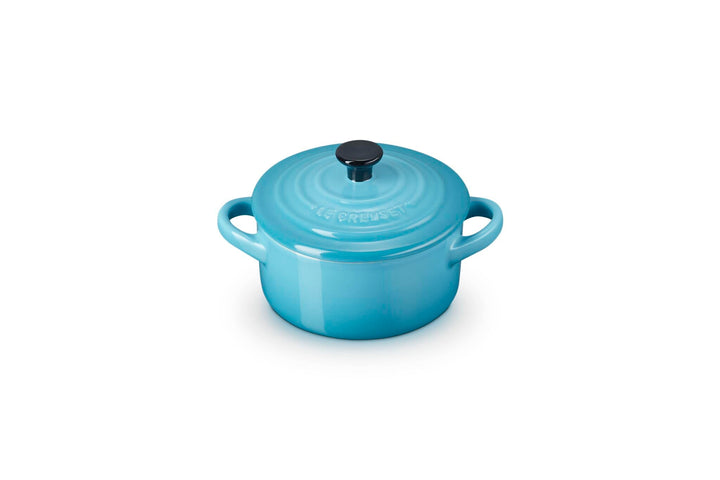 Le Creuset Mini-Cocotte aus Steinzeug, 200 ml, 10 x 5 cm, Karibik, 71901101700100, Karibik