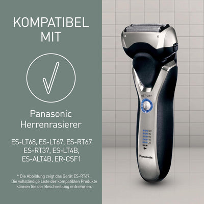 Panasonic WES9068Y1361 Ersatzklingen für ES-LT6N/4N/2N/68/67, ES-LL41/21, ES-RT87/67/47/37/53/33, ES