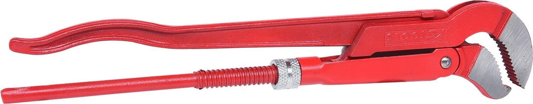KS Tools 113.1500 45° gewinkelte Eckrohrzange, 1.1/2''