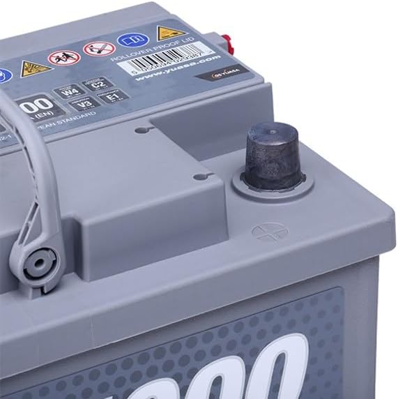 Yuasa YBX5019 Hochleistungs-Akku, 12 V, 100 Ah, 900 A, silberfarben