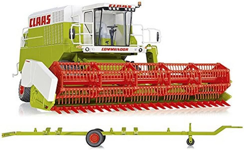 WIKING 7834 Claas Commandor 116 CS Mähdrescher, rot, Large