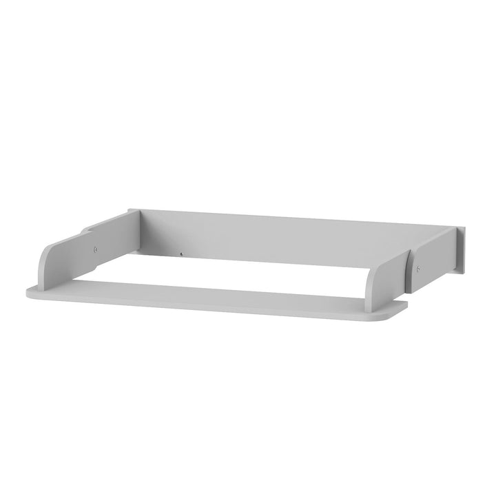 Veres klappbarer Wickelaufsatz/Wieckelblock für die Kommode, Breite 90cm (Grau), Grau