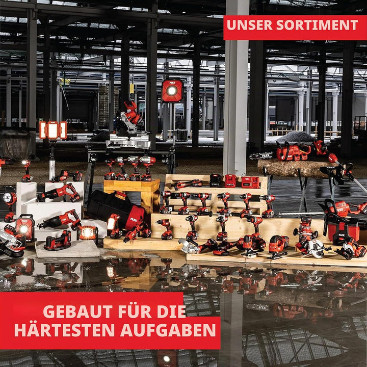 Flex Transportkofferset STACK PACK Standard (aus Schlagfestem Kunststoff, mit Schnellverbindungsvers