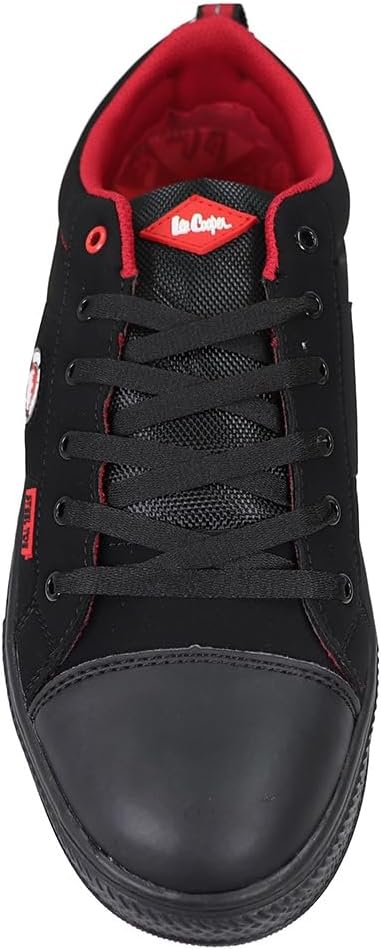 Lee Cooper Unisex Lcshoe054 Sicherheitsschuhe, Schwarze Schuhe, 36 EU Schwarze Schuhe 36 EU, Schwarz