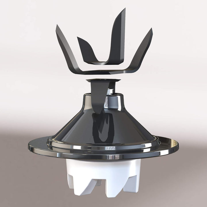 Cecotec Mixer Glas Power Schwarz Titan 1000 INOX. 1000 W, Edelstahlgehäuse, 6-Blatt-Blatt mit schwar