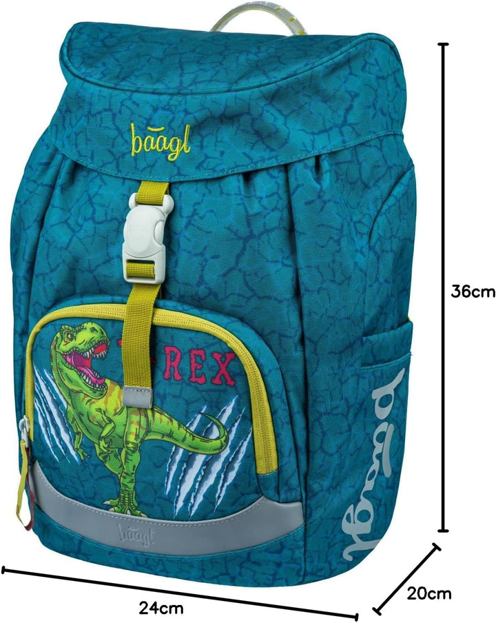 Baagl Schulranzen für 1. Klasse Jungen, Airy Schulrucksack, Ultraleicht Schule Tasche Kinder, Schult