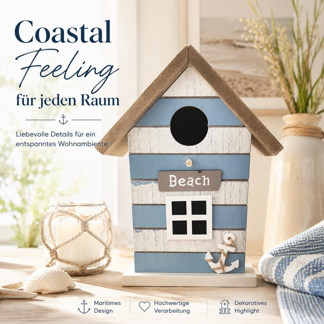 Vogelhaus Baduna - Anker - Maritim Futterstelle Garten Outdoor Dekoration Aufhängung Futterstelle Ni