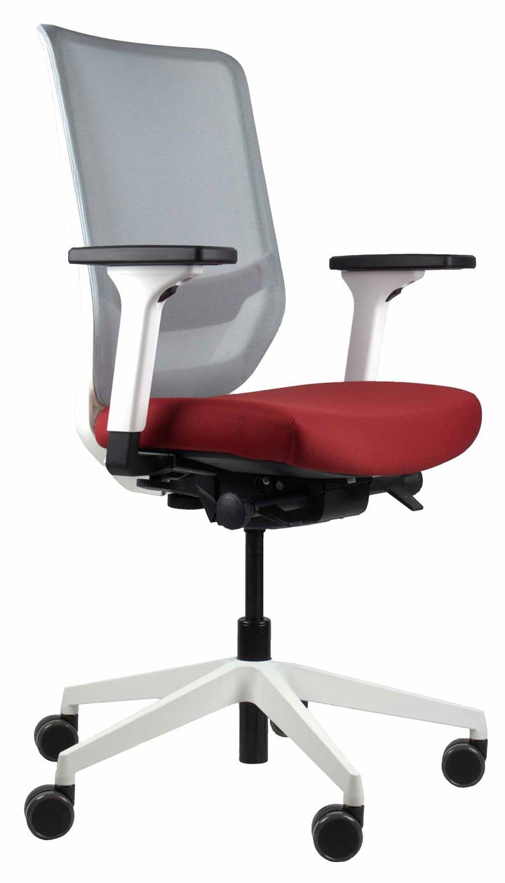 Trendoffice to-sync pro, ergonomischer Bürostuhl, mit Armlehnen, modernes Design, Homeoffice, umwelt