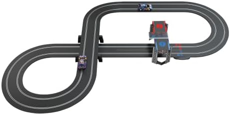 Scalextric C1452P 1:32 Ford Puma WRC Hot Laps 532cm - 5,3m Streckenlänge, mit 2 Handreglern, Rennstr