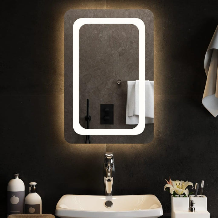 vidaXL LED Badspiegel Beleuchtung Wandspiegel Lichtspiegel Badezimmerspiegel Bad Spiegel Badezimmer