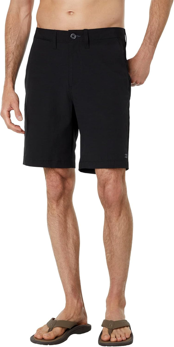 Billabong Crossfire Solid 20" Submersible Shorts Black Schwarz 32 Regelmässig, Schwarz 32 Regelmässi