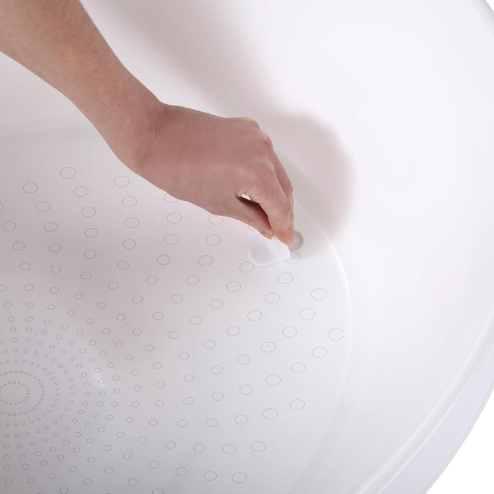 Shnuggle Kleinkind-Badewanne | Grössere Badewanne für grössere Kinder beim Baden | inklusive warmer