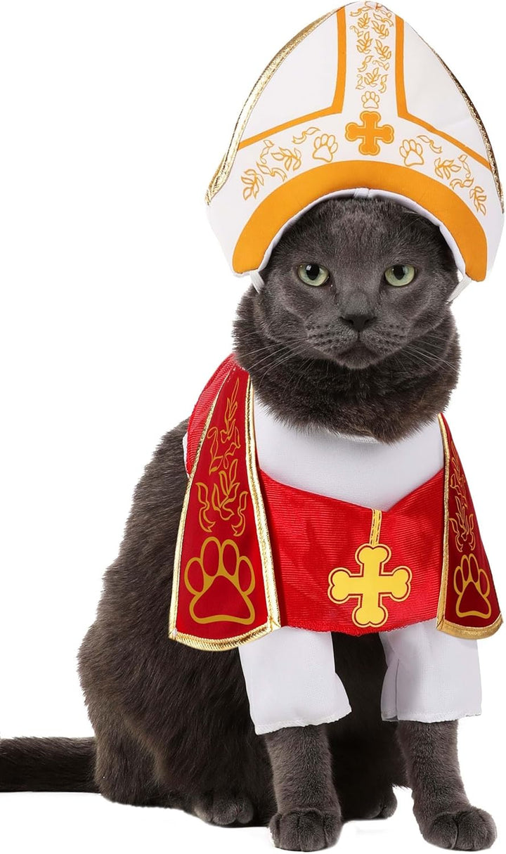 California Costume Papsthund-Haustierkostüm mehrfarbig M, mehrfarbig M