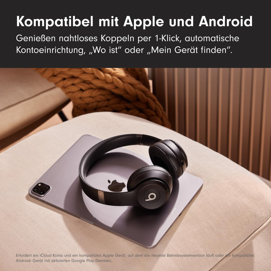 Beats Solo 4 - Kabelloser Bluetooth On-Ear Kopfhörer, Apple & Android kompatibel, Bis zu 50 Stunden