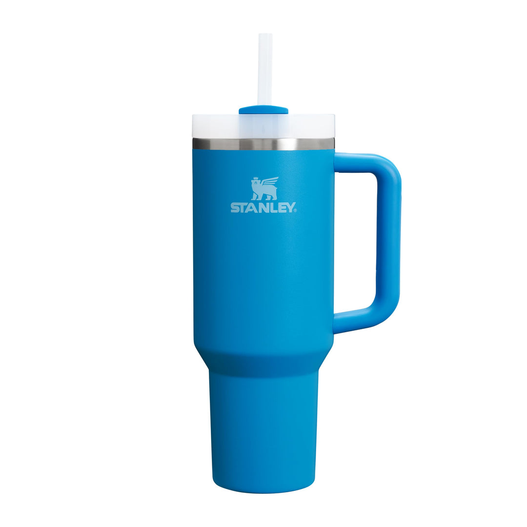 Stanley 1913 Quencher H2.0 Flowstate Trinkflasche Mit Strohhalm - Thermobecher Kühlt 11 Stunden - 48