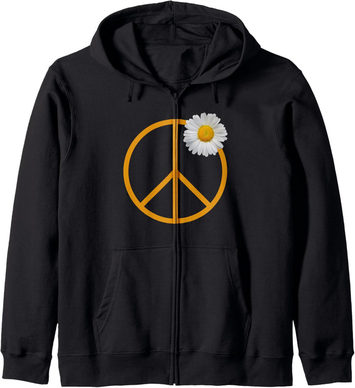 Gänseblümchen, Friedenszeichen Kapuzenjacke
