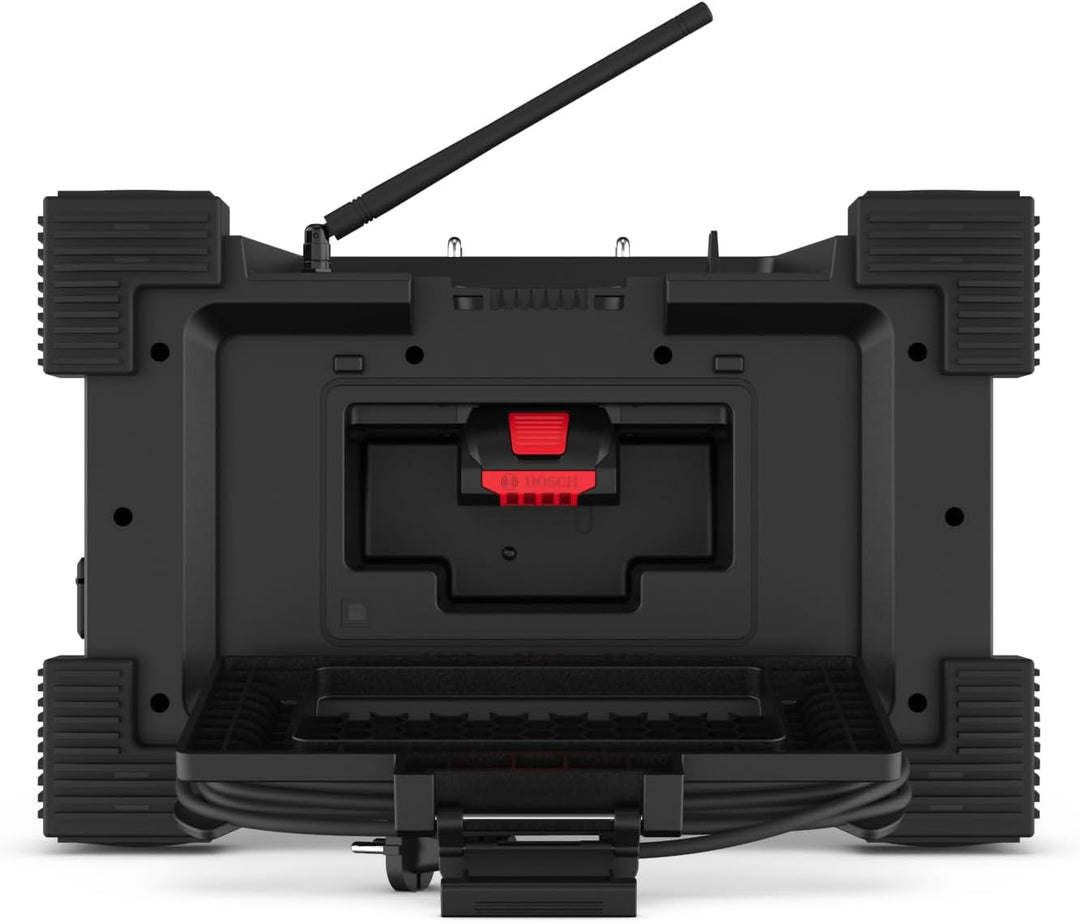 PerfectPro Baustellenradio ROCKHART 18V, AMPShare - Powered by Bosch Professional, DAB+ und FM, Blue