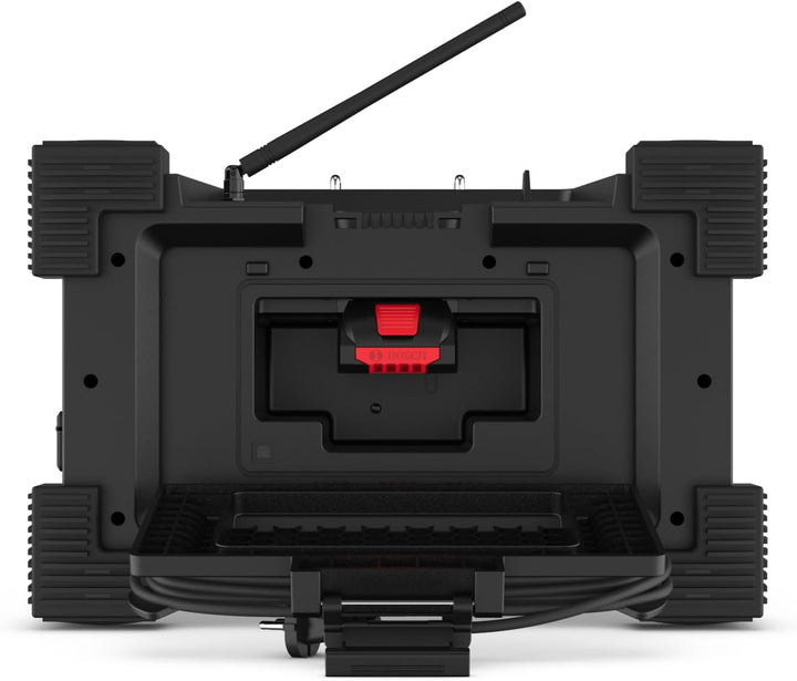 PerfectPro Baustellenradio ROCKHART 18V, AMPShare - Powered by Bosch Professional, DAB+ und FM, Blue