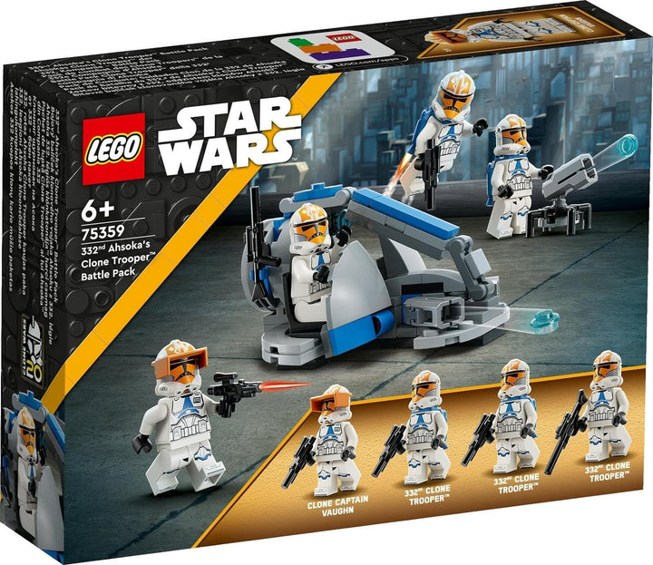 Lego 3er Set: 75359 Ahsokas Clone Trooper der 332. Kompanie Battle Pack, 75345 501st Clone Troopers