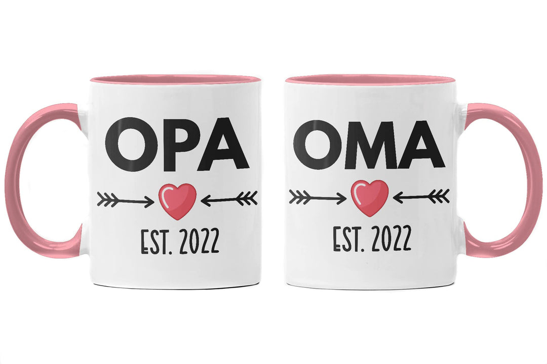 Trendation - Ihr werdet Oma und Opa 2022 Geschenk Schwangerschaft Verkünden Überraschung Baby Du Wir