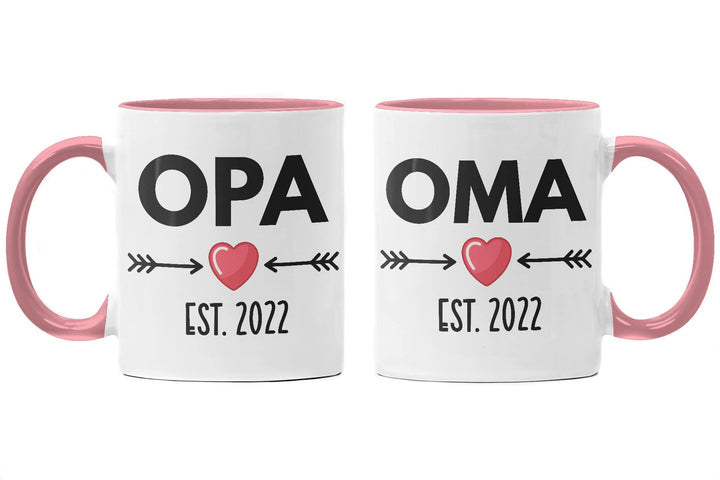 Trendation - Ihr werdet Oma und Opa 2022 Geschenk Schwangerschaft Verkünden Überraschung Baby Du Wir