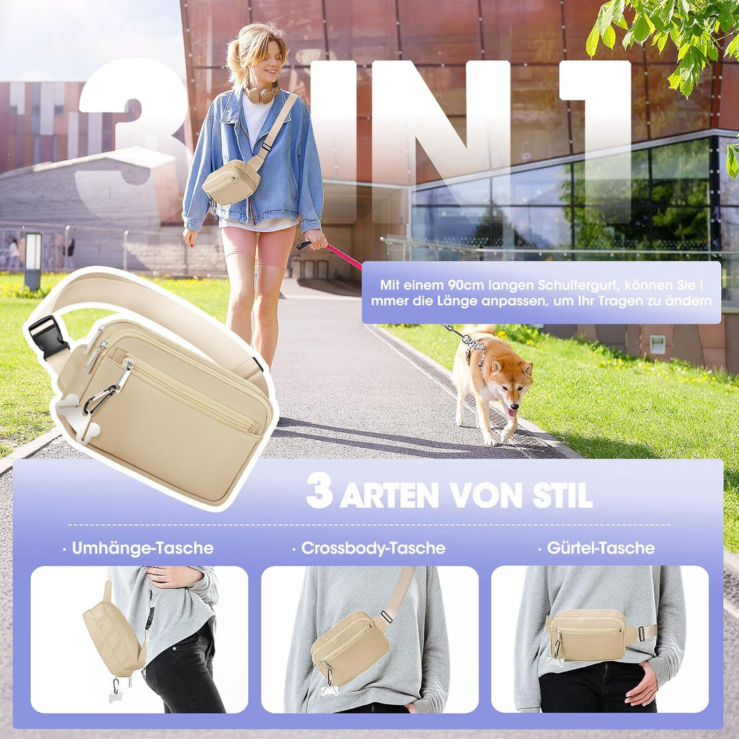 Leckerlitasche für Hunde, Praktischer Gassi Tasche Hund für Hundetraining, Multifunktionaler Leckerl