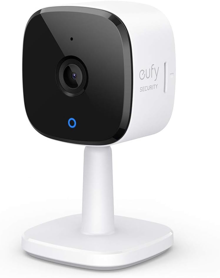 eufy Security Solo IndoorCam C24, 2K Plug-In Überwachungskamera für Innenbereiche, WLAN, Personenerk