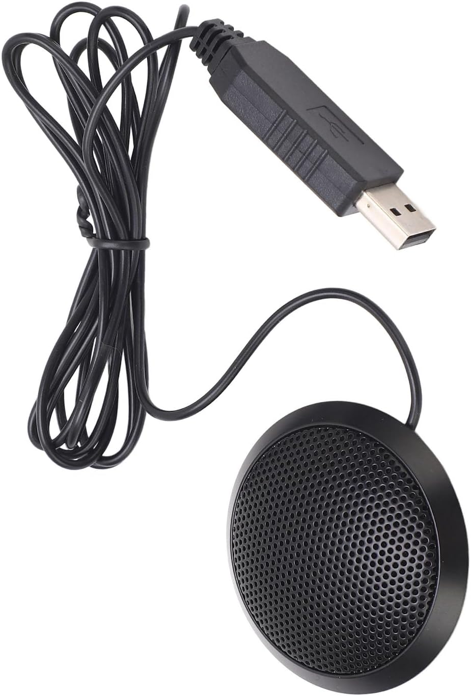 E104 USB-Konferenzmikrofon, Robuste, Kompakte Freisprecheinrichtung für Online-Meetings, Spiele, Cha
