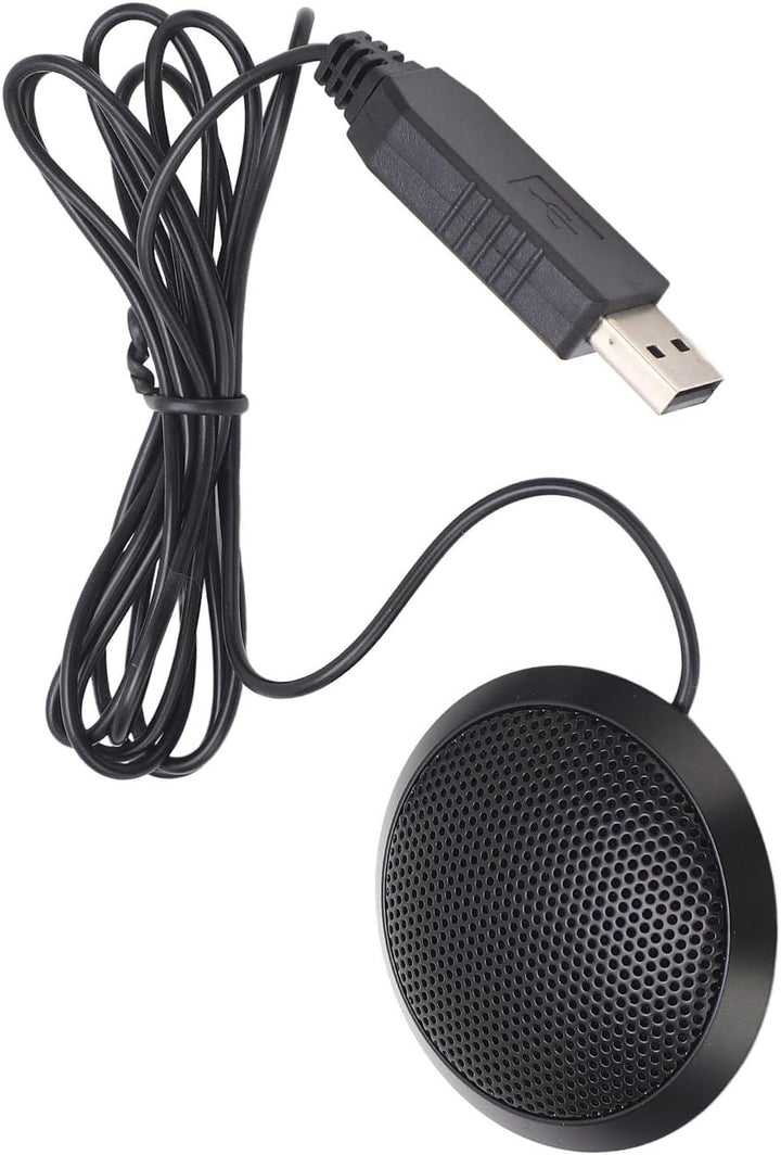 E104 USB-Konferenzmikrofon, Robuste, Kompakte Freisprecheinrichtung für Online-Meetings, Spiele, Cha