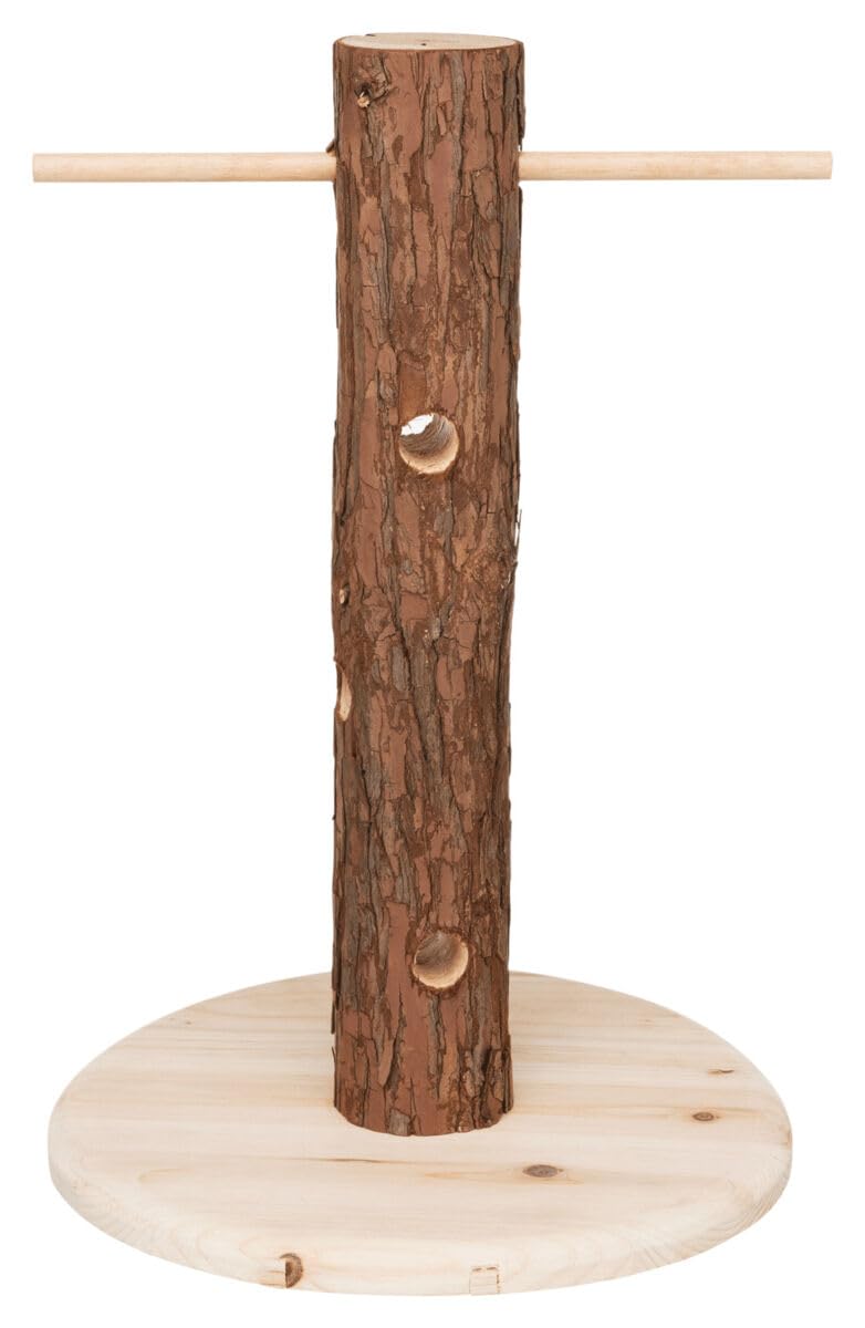 Trixie 61199 Futterbaum, Kaninchen, Rindenholz, ø 25 × 36 cm