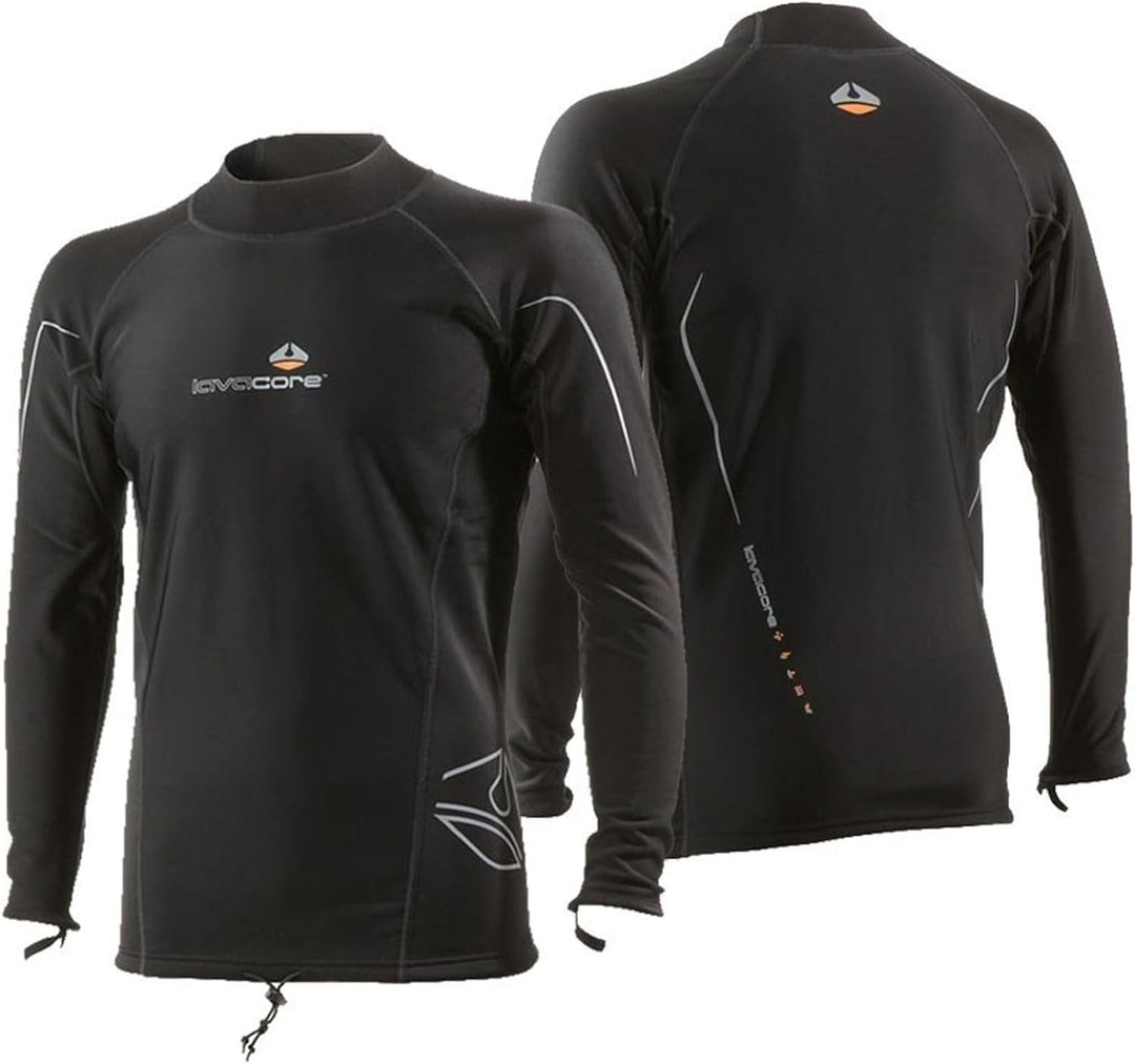 Lavacore Men's Long-Sleeve Shirt Small - for Scuba, Snorkeling, and Water Sports