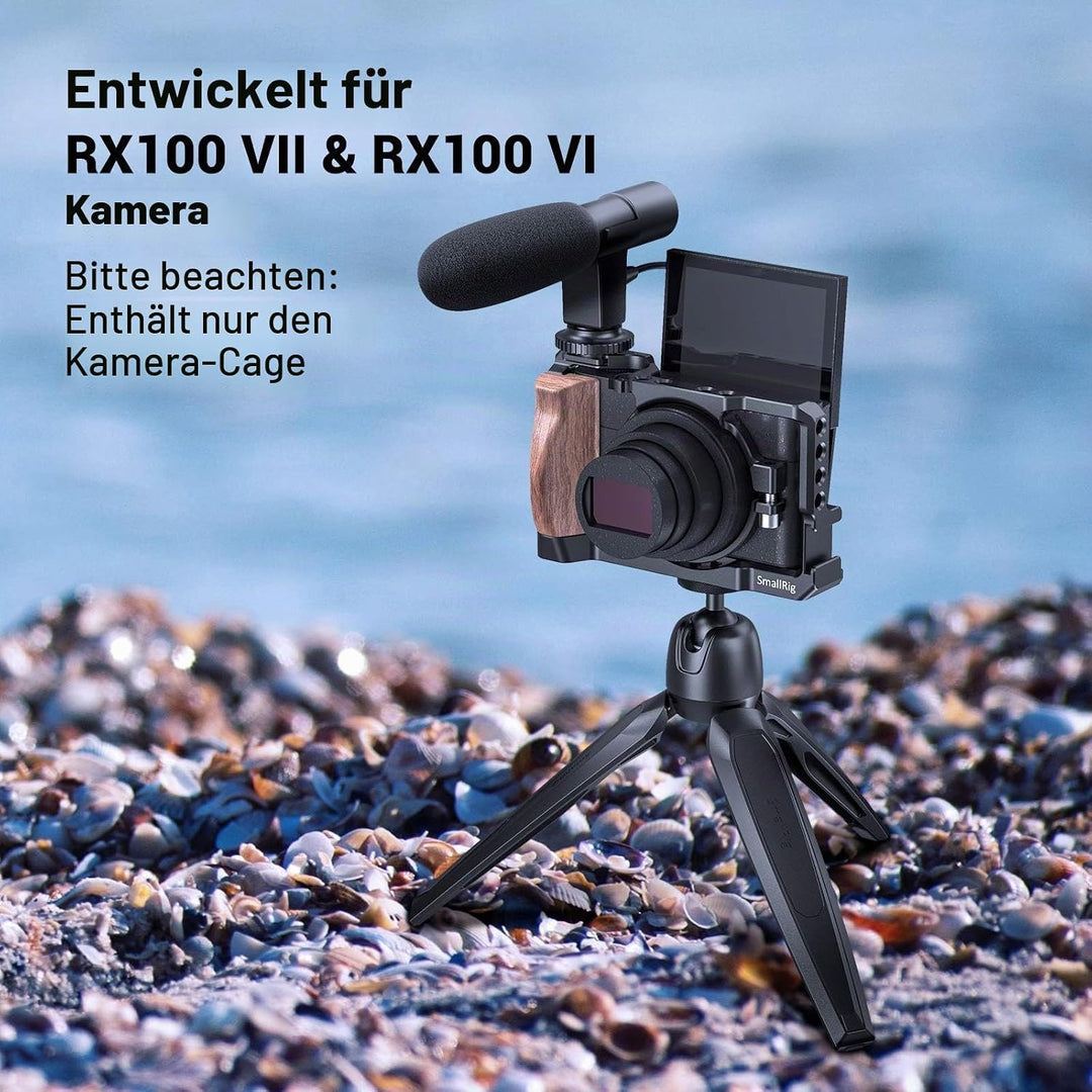 SMALLRIG Cage Käfig für Sony RX100 VII und RX100 VI Kamera - CCS2434
