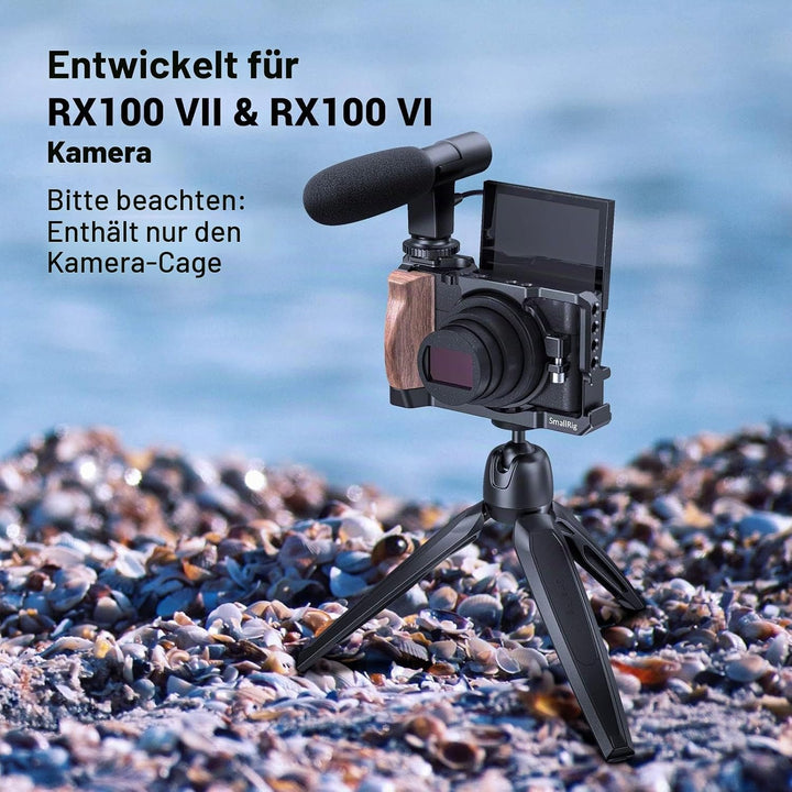 SMALLRIG Cage Käfig für Sony RX100 VII und RX100 VI Kamera - CCS2434