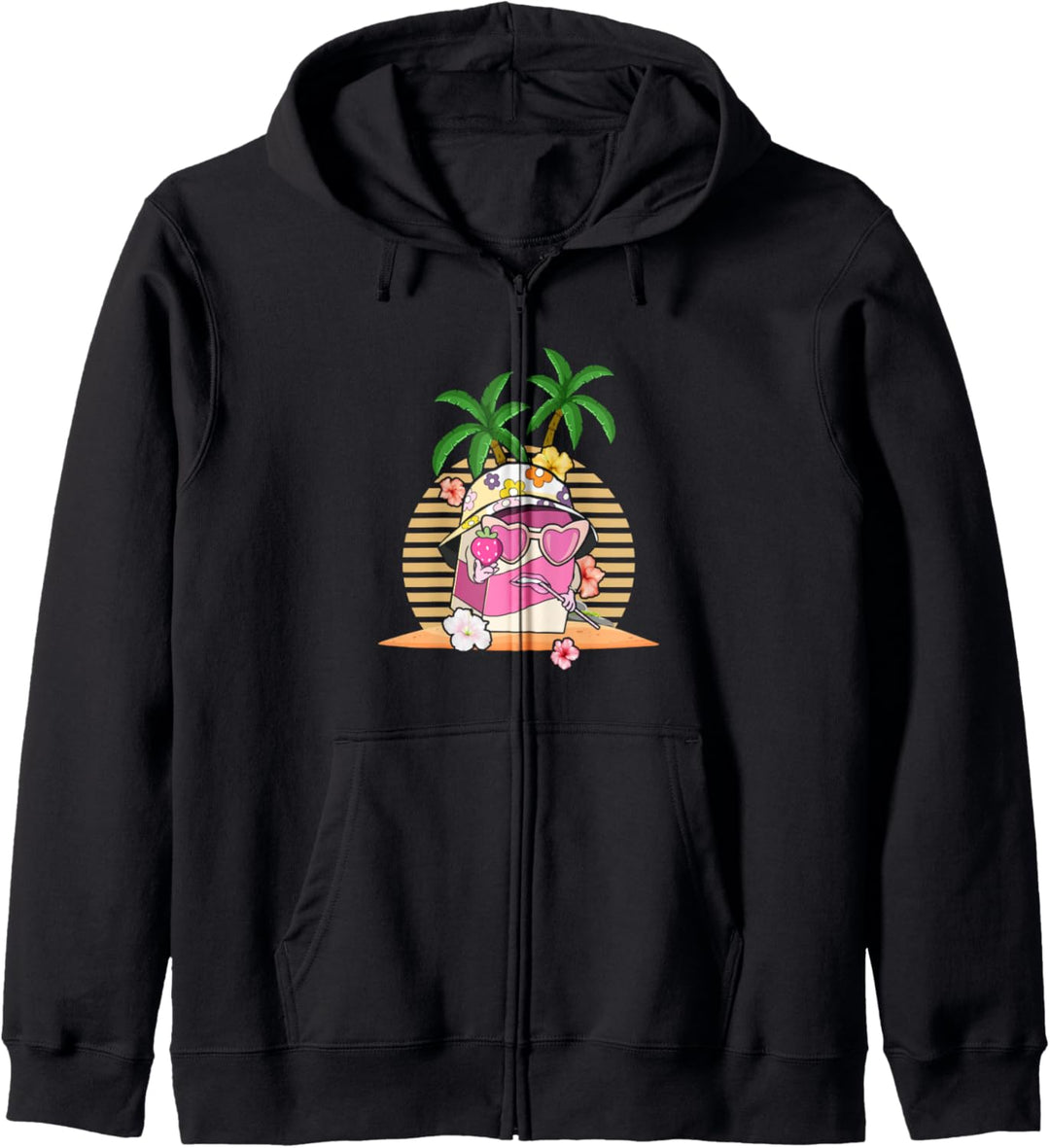 Coconut Girl Aesthetic Erdbeermilch Kapuzenjacke