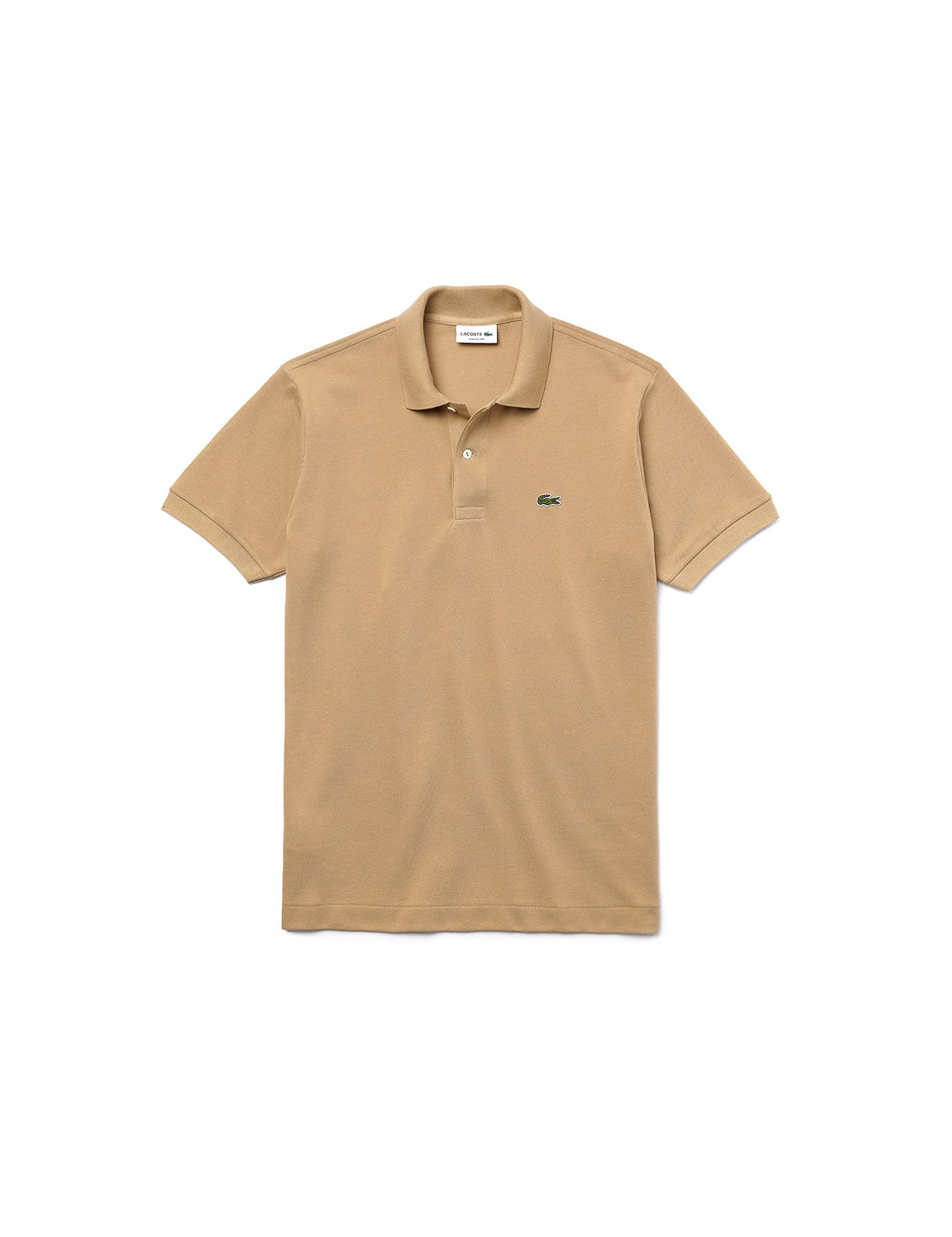 Lacoste Herren Polo-Shirt Kurzarm YH4801, Männer Polo-Hemd,3 Knopf,Regular Fit Poloshirt XS Beige (V