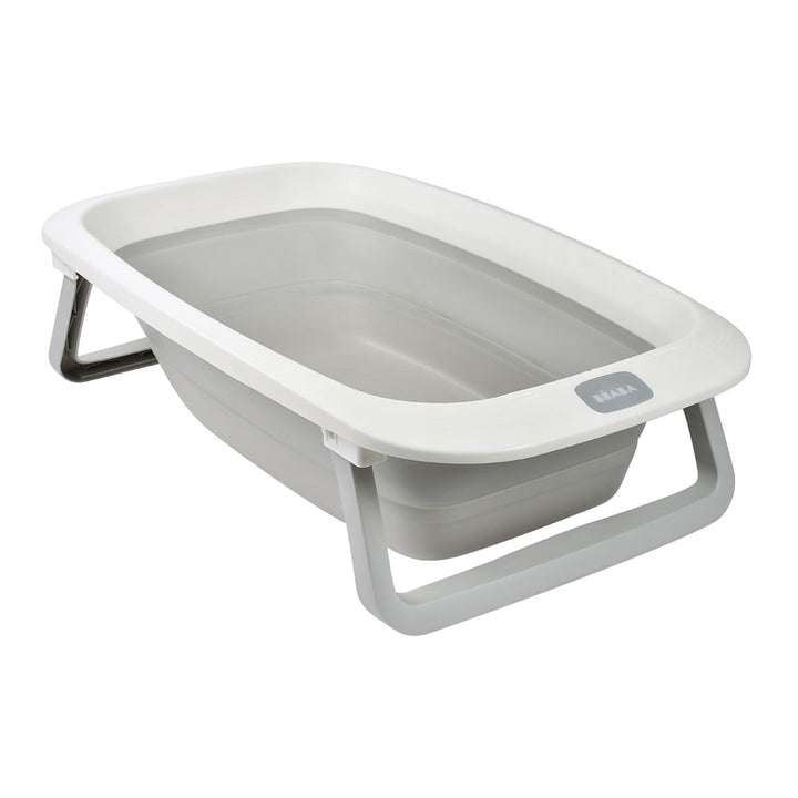 BÉABA, Faltbare Babybadewanne, Ultrakompakt, Rutschfeste Füsse, Trendiges Design, Abflussstopfen, Pr