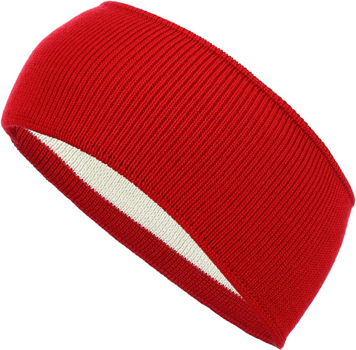 modAS Unisex Stirnband Winter Headband - Kopfband für Damen und Herren Ohrenwärmer aus Wolle One Siz