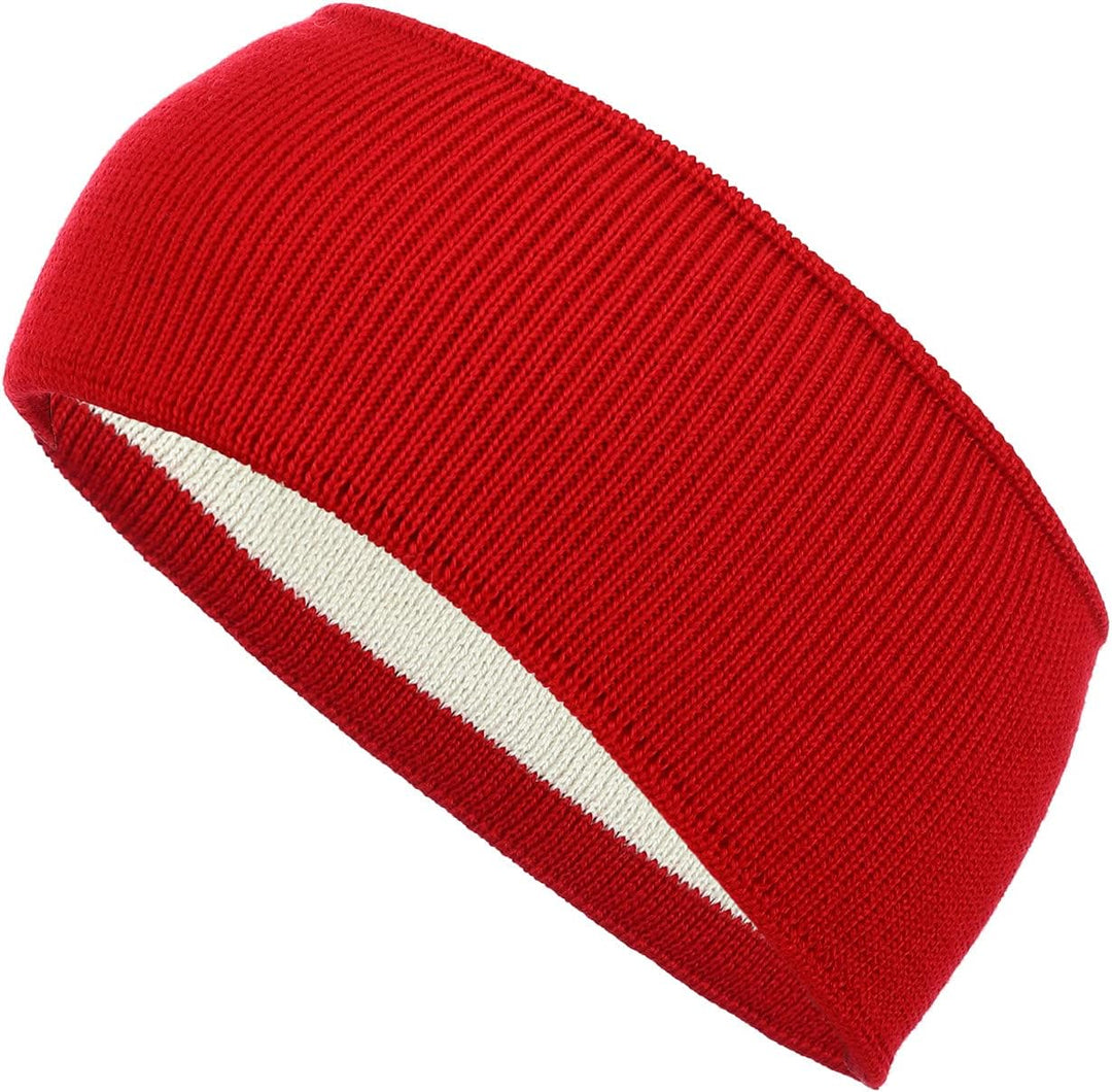 modAS Unisex Stirnband Winter Headband - Kopfband für Damen und Herren Ohrenwärmer aus Wolle One Siz