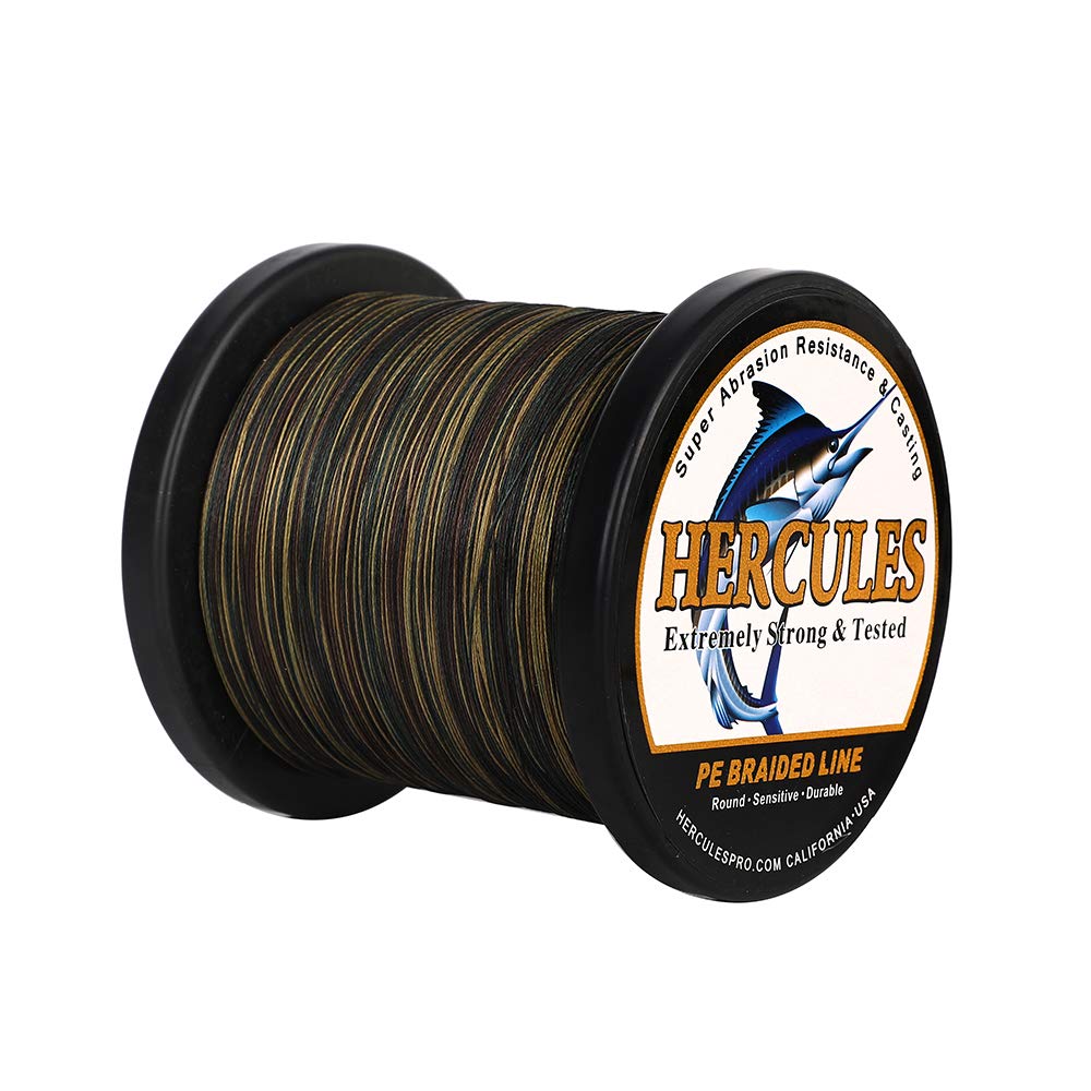 HERCULES Super Cast 100m - 2000m 109-2196 Yards Geflochtene Angelschnur 6lb - 100lb Test für Salzwas