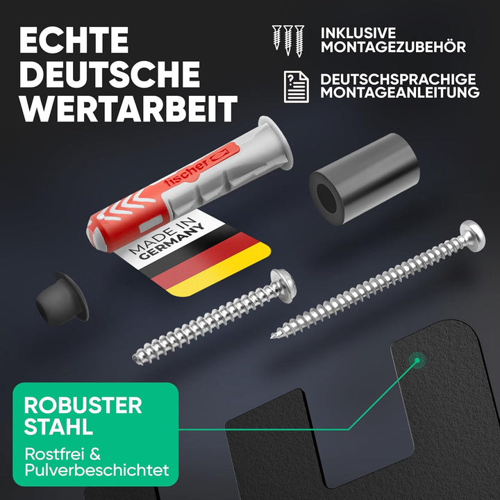 Adlerfokus Wandhalterung für Bosch Power-for-All Akkus & Ladegeräte [Made in Germany] Bosch Akkuhalt