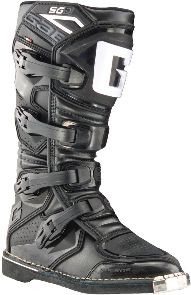 Gaerne Kids Motocross-Stiefel SG-J Schwarz Schwarz 38 EU, Schwarz 38 EU
