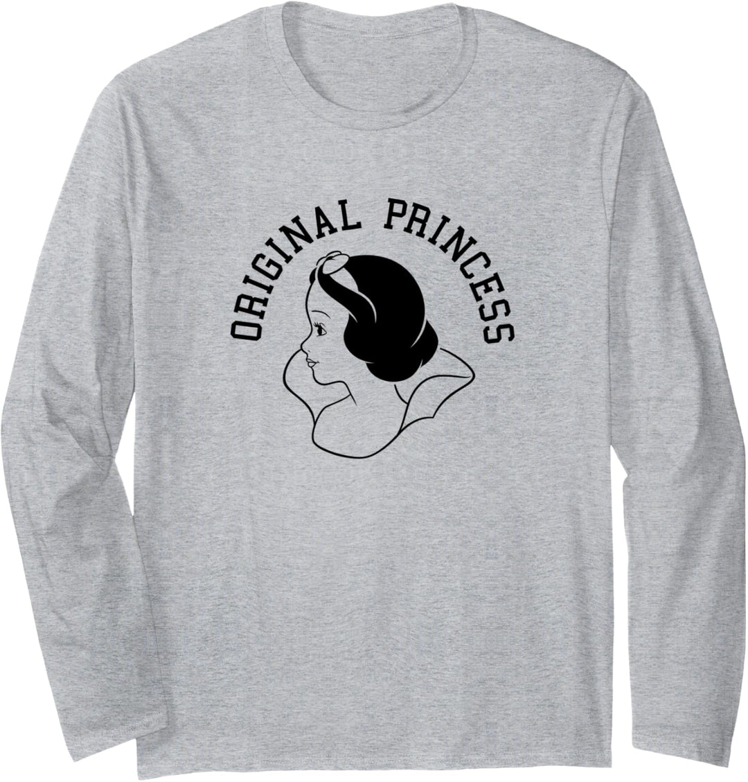 Disney Snow White Snow White Side Simple Outline Original Langarmshirt