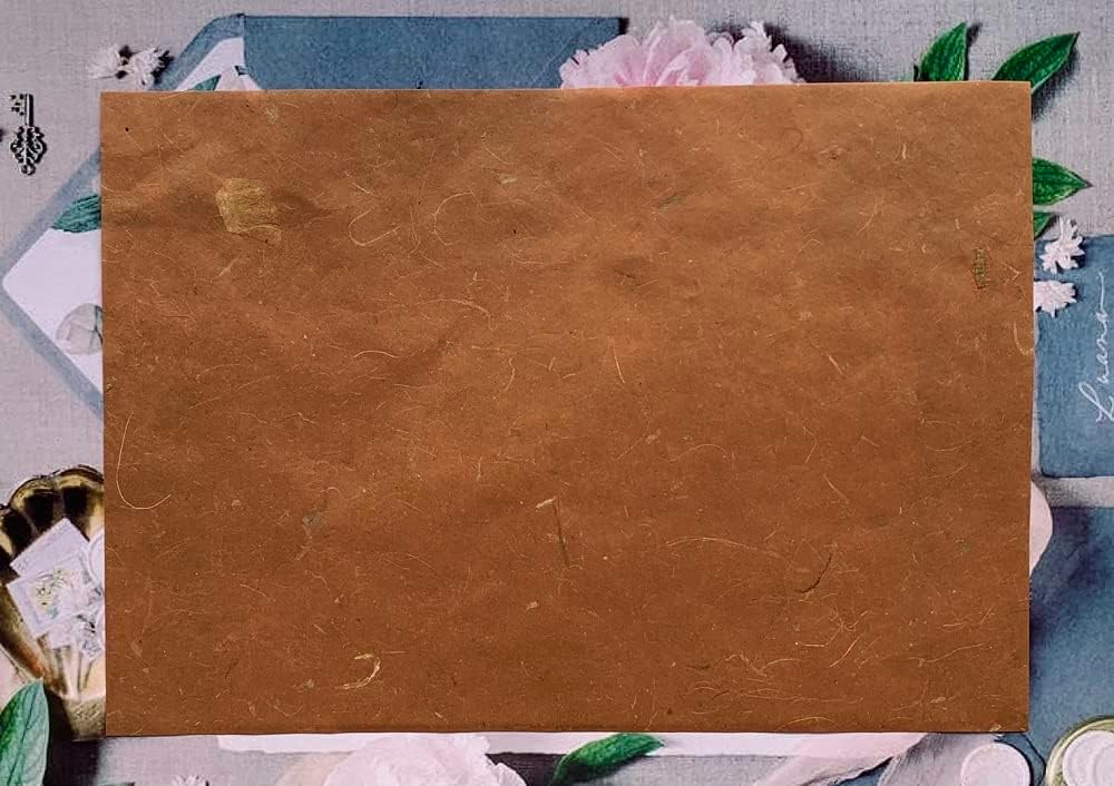 50 Blatt A4 Naturfaser Maulbeerbaum Maulbeerpapier Blatt Kunst Tissue Washi Papier Design Handwerk K