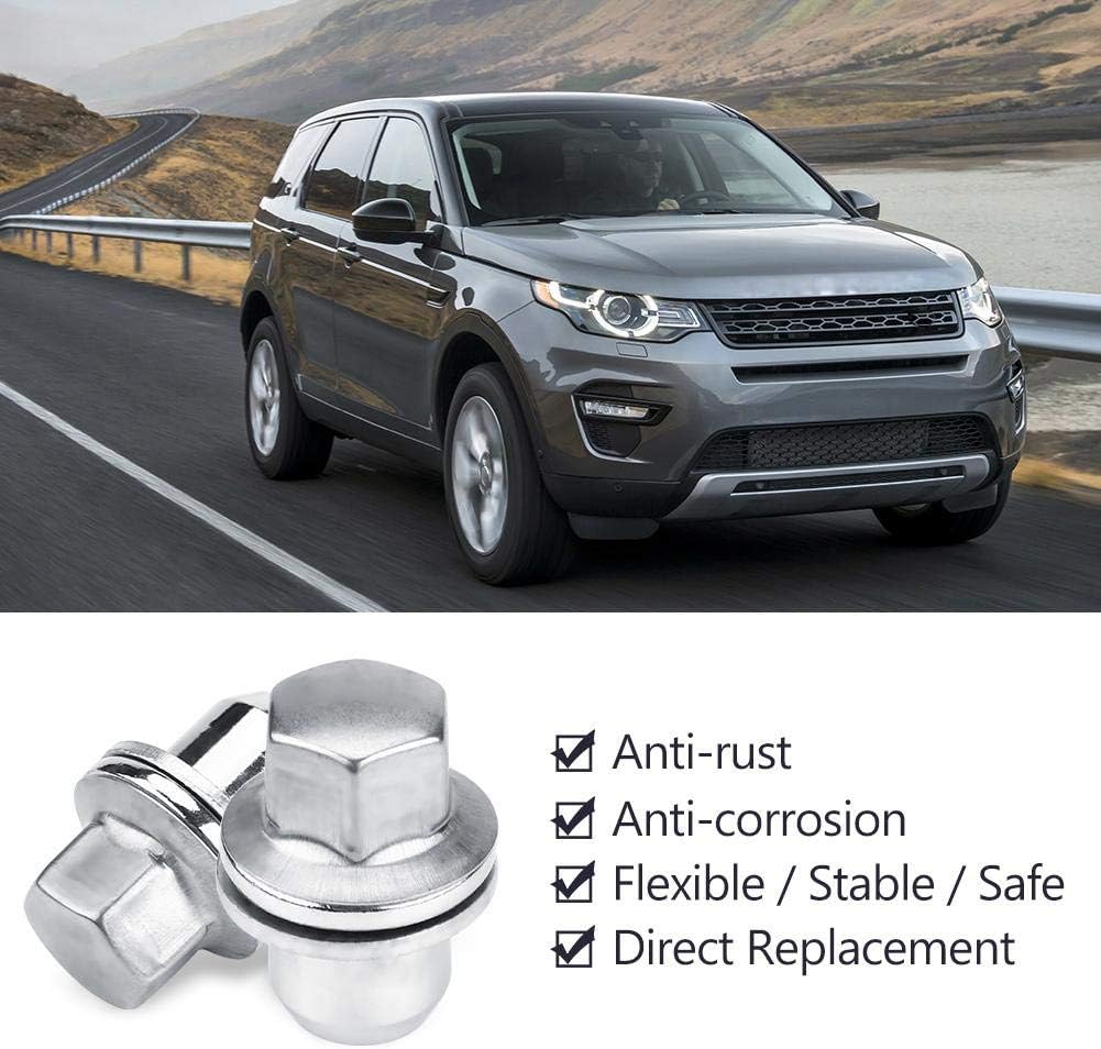 Auto-Radmuttern, 20 Stück, Auto-Radmuttern, Edelstahl, hohe Festigkeit, für Land Rover Discovery 3,