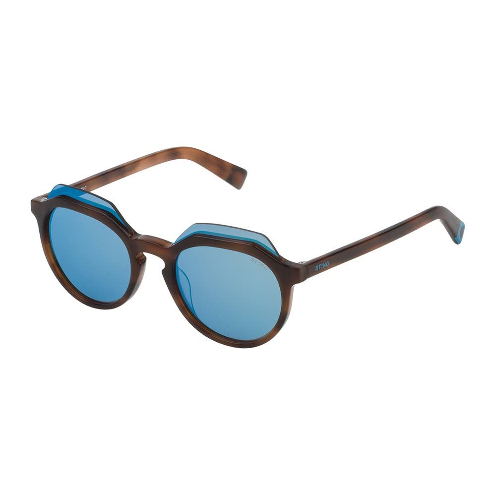 Sting Unisex SST197499AJB Sonnenbrille, Havana Brown, 49/20/140